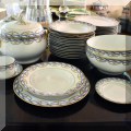 P44. Tiffany & Co. Limoges "Louviennes" china set. 